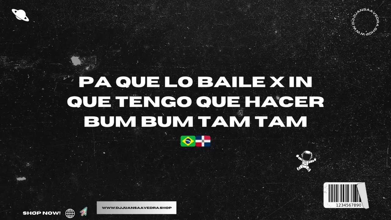 PA QUE LO BAILE X BUM BUM TAM TAM X QUE TENGO QUE HACER - LOMIIEL X JUAN SAAVEDRA MASHUP