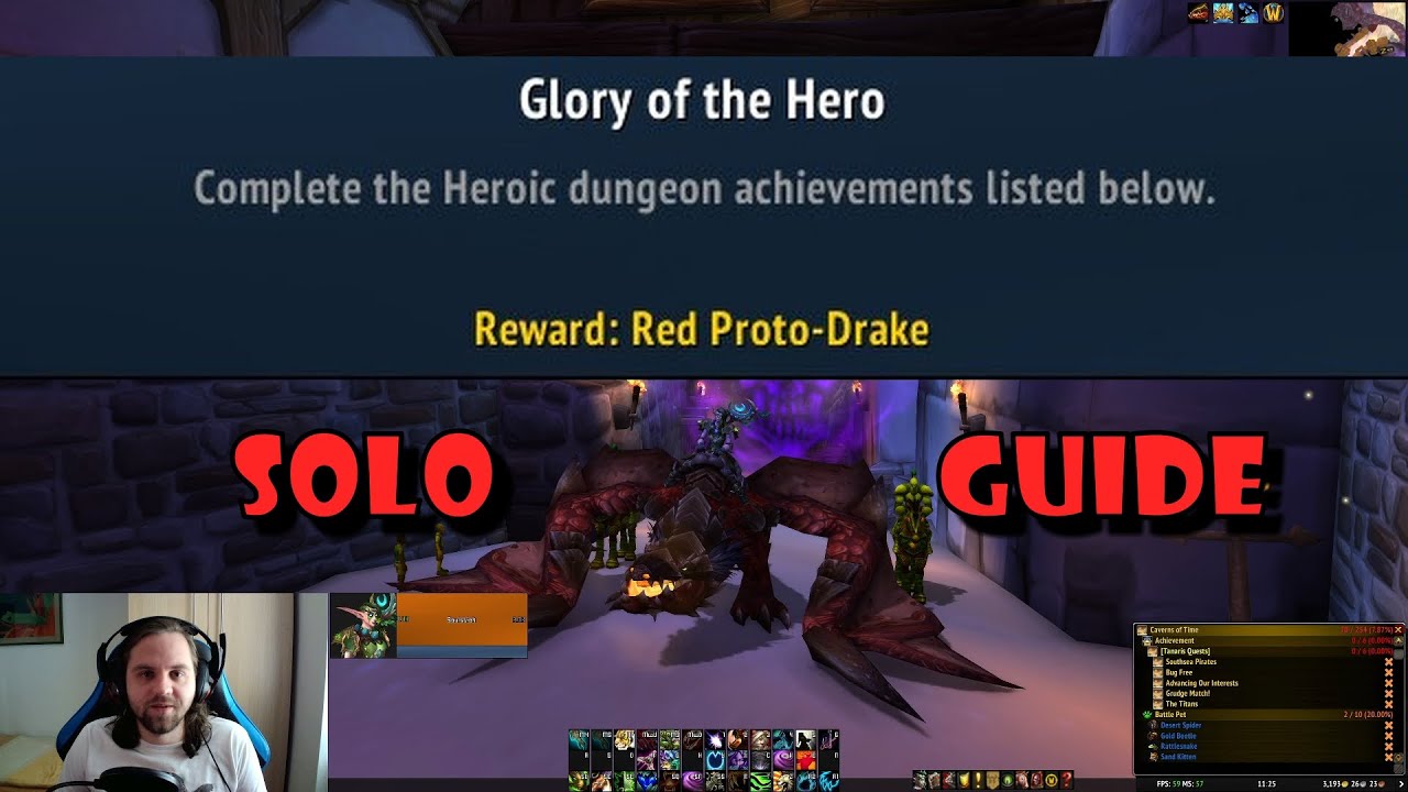 Glory of the Hero Detailed Solo Guide /w Timestamps