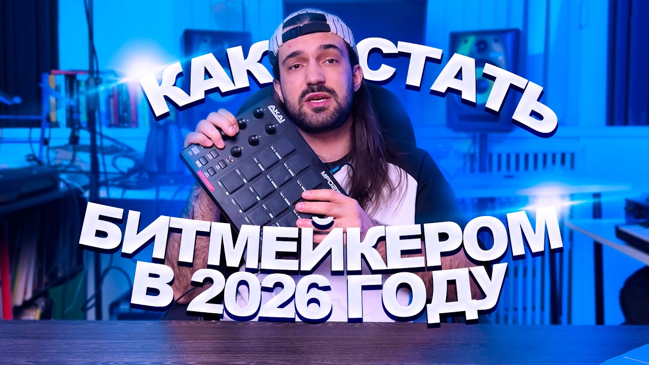 КАК СТАТЬ БИТМЕЙКЕРОМ В 2026 ГОДУ? / ABLETON FINGER DRUMMING AKAI MPD 218