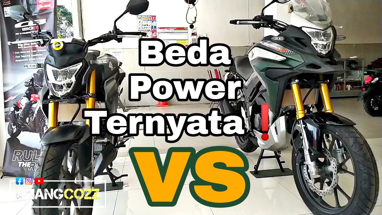 Perbandingan Honda CB150X versus CB150R, Performa Mesin Ternyata Beda ❗