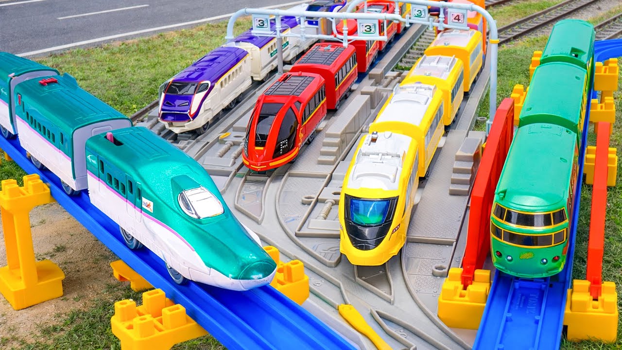 タカラトミー プラレール 新幹線 ☆ 地下鉄駅・レール＆新幹線 高速鉄道コレクション