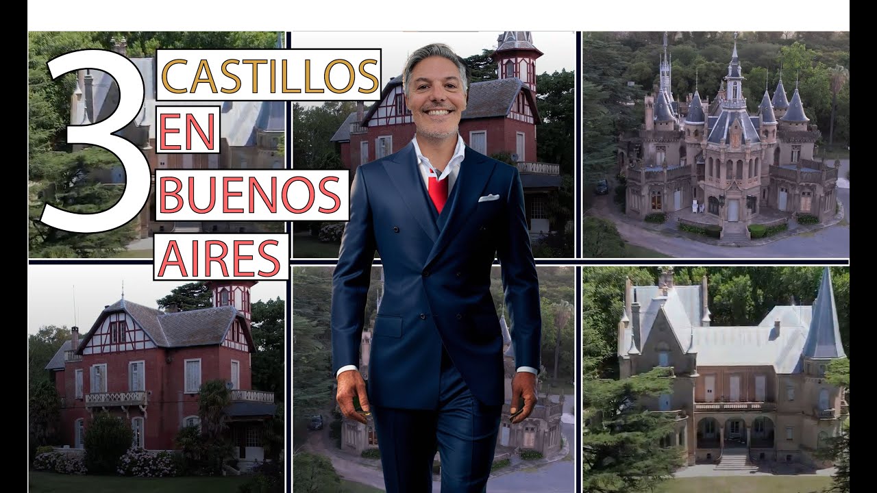 3 CASTILLOS DESCONOCIDOS en BUENOS AIRES