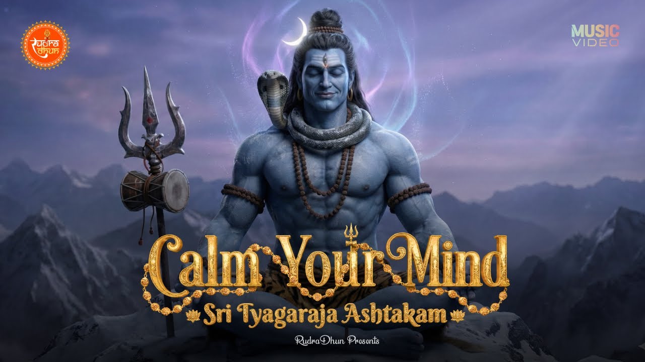 Calm Your Mind with Sri Tyagaraja Ashtakam | Lord Shiva Bhakti Shiva Stotra | Inner Peace