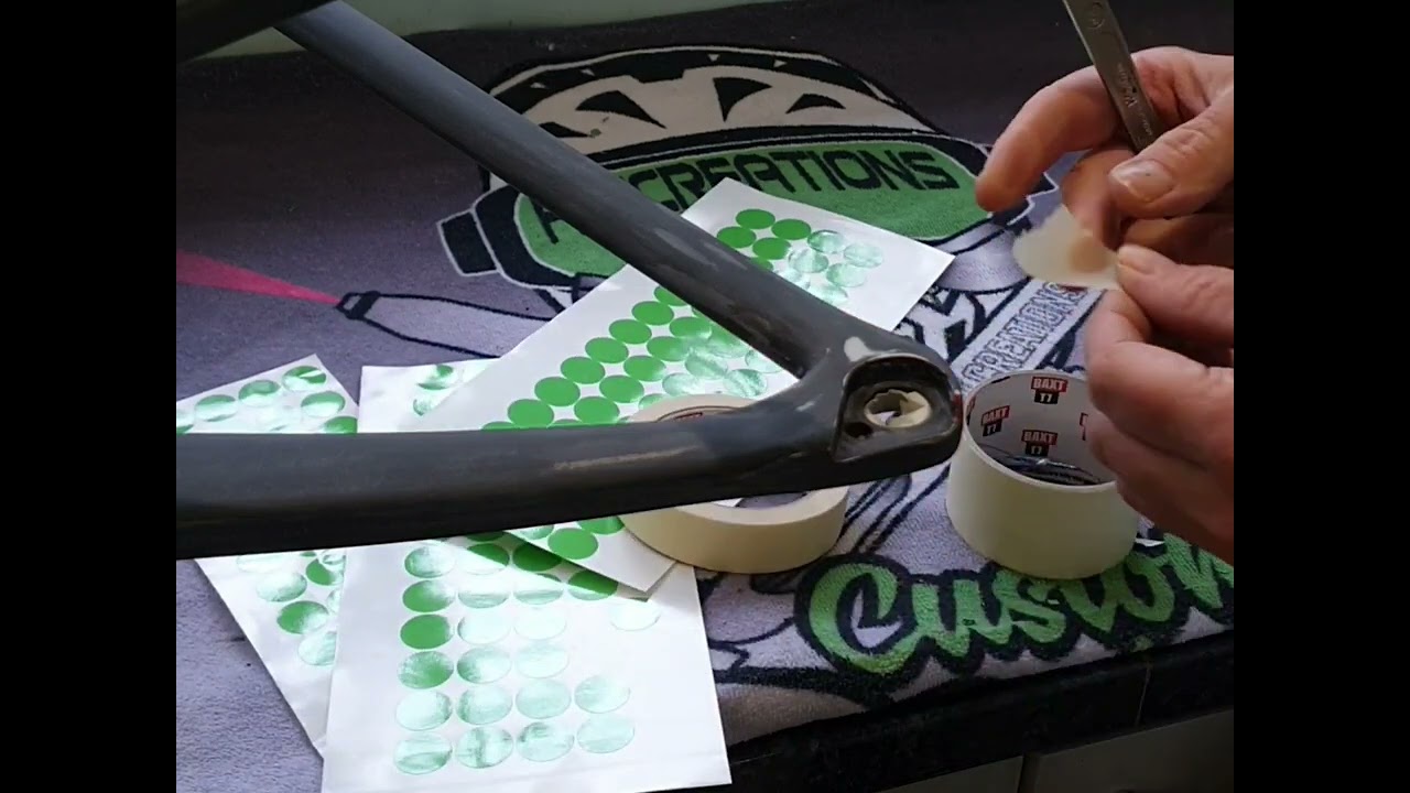 Masking a frame & fork