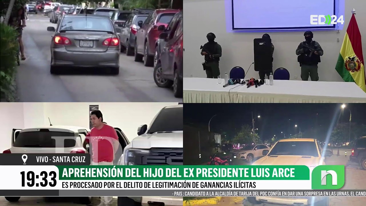 #AnálisisInformativoVIVO | APREHENSIÓN DEL HIJO DEL EX PRESIDENTE LUIS ARCE