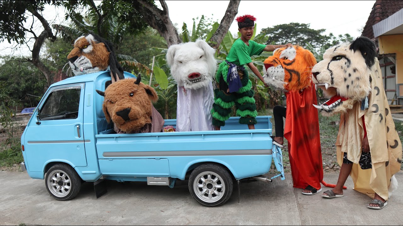 film pendek | BARONGAN GALAK JUMANTORO LEPAS!! satu kampung kabur semua [ Ngakak poll ] GARA2 CHIKI