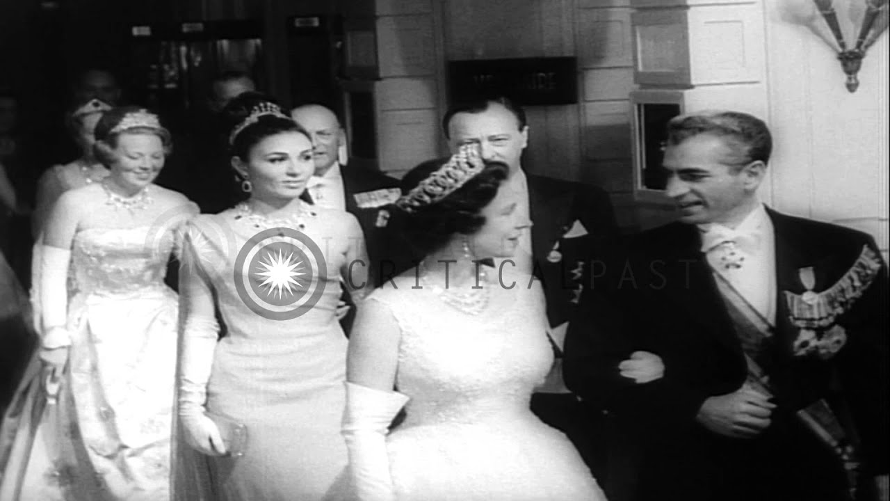 Celebration of the 25th Wedding Anniversary of the Queen Juliana and Prince Bernh...HD Stock Footage