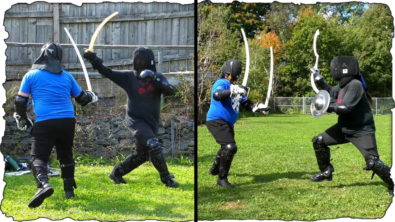 Saber Sparring and Dual Khopesh Shenanigans (with Commentary)