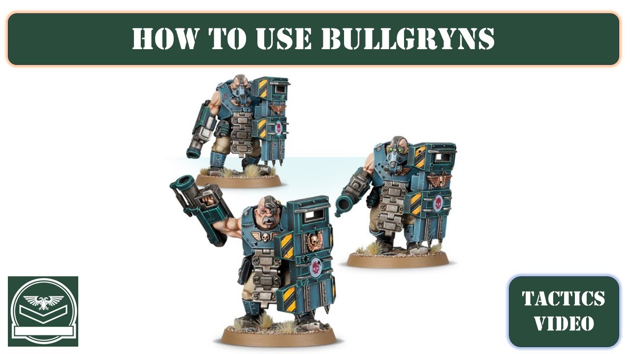 How to use Bullgryns on the tabletop | Astra Militarum tactics | Warhammer 40000