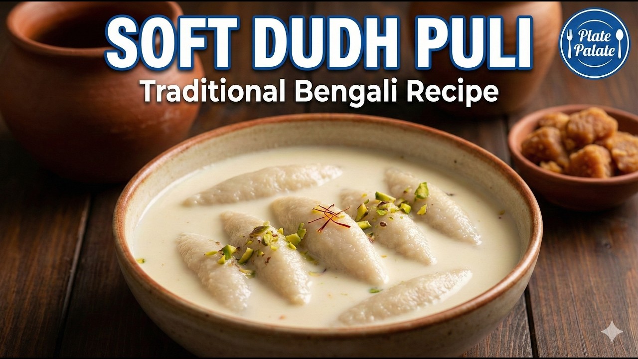 Soft & Creamy Dudh Puli Recipe | Secret to Pulis That Won't Break! | Plate Palate