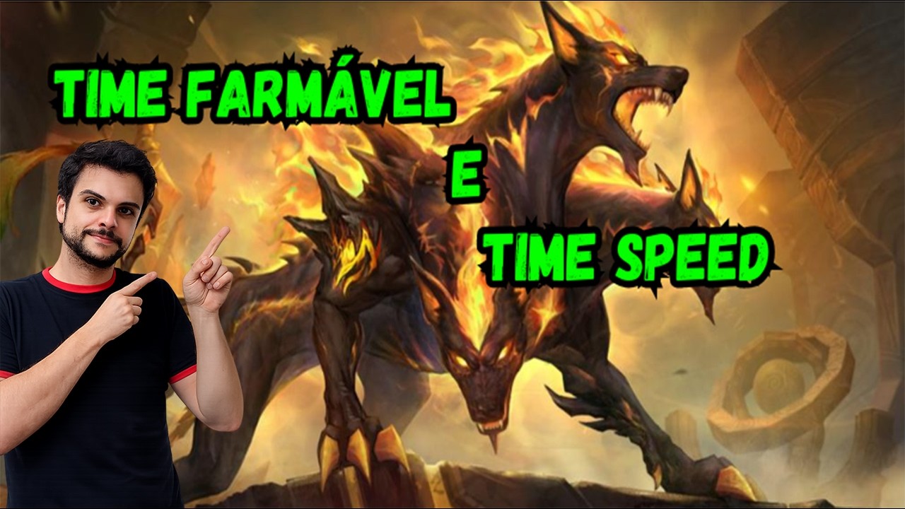 TIMES PARA O BOSS HELLHOUND | #summonerswar