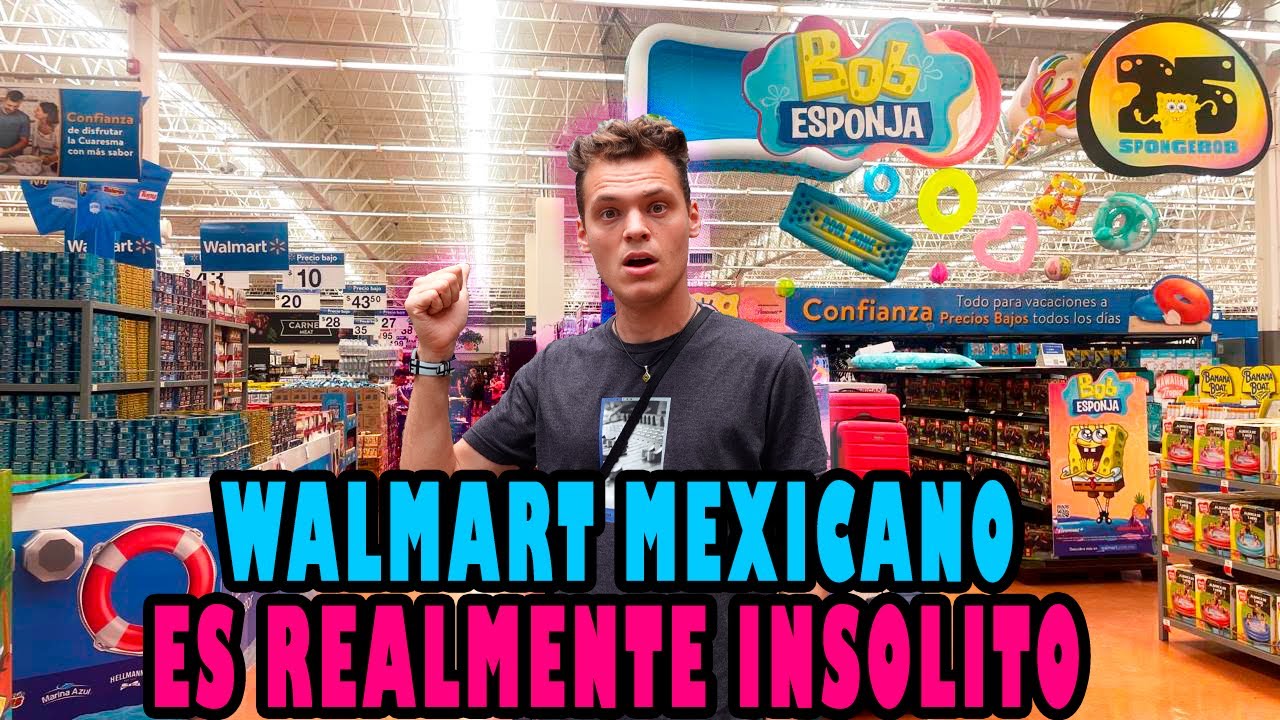 Asi es un WALMART en MEXICO | ¿Es el MEJOR y MÁS INSÓLITO SUPERMERCADO de todos?