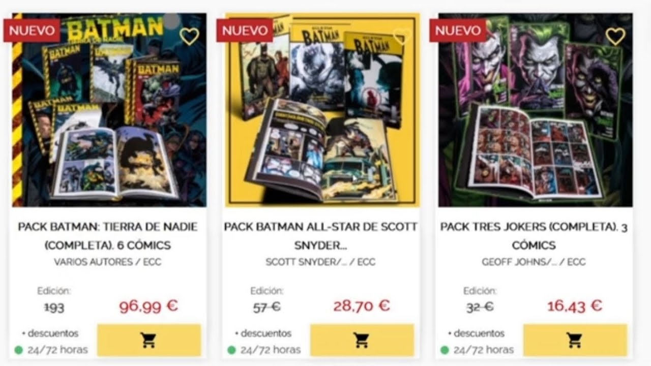 BIBLIOSTOCK SE HACE CON EL STOCK DE DC DE ECC EDICIONES (V&Iacute;DEO CORTO)