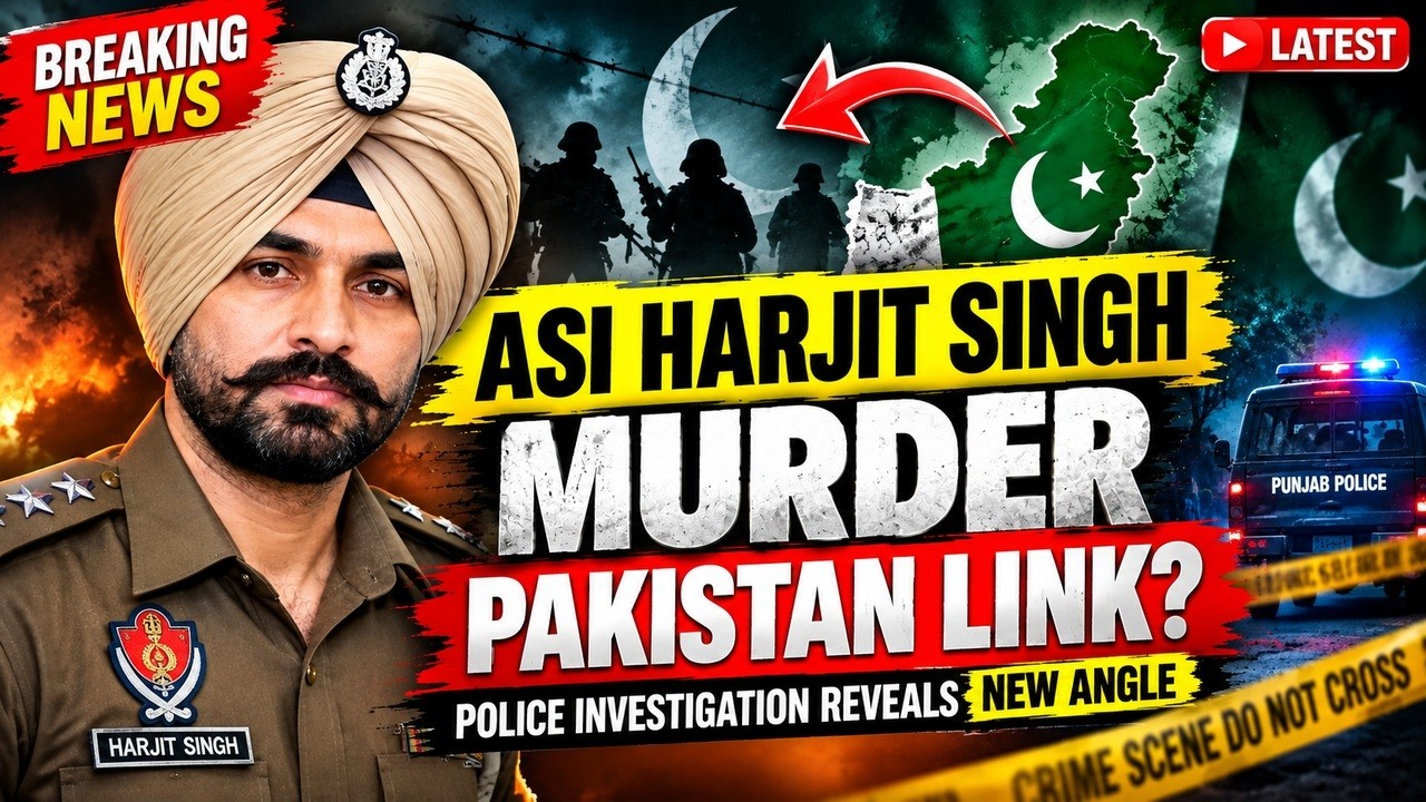 Pakistan Link:terror connection in ASI Harjit singh murder?