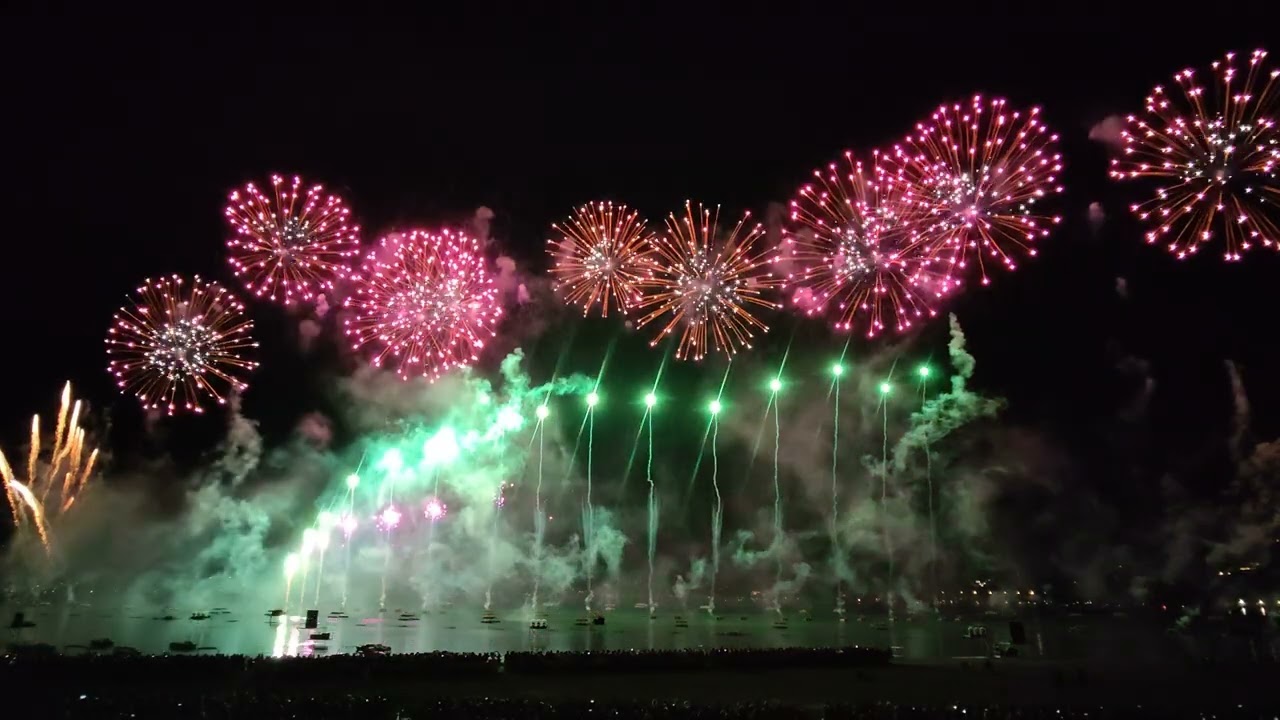Bouquet final de la Fête du Lac d'Annecy 2023