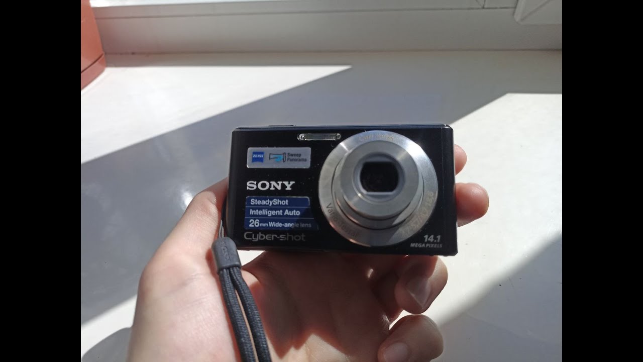 💥Camera Sony Cyber-shot DSC-W530 Black 14.1 MP digital vintage compact retro rare💥WORKing CHEAP💥