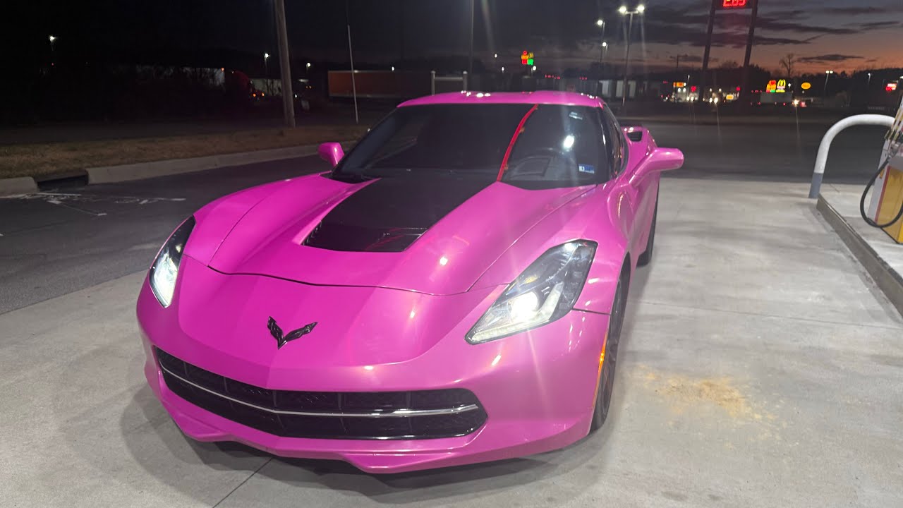 RUNNING LATE TO THE DEALERSHIP IN MY CORVETTE C7 STINGRAY 