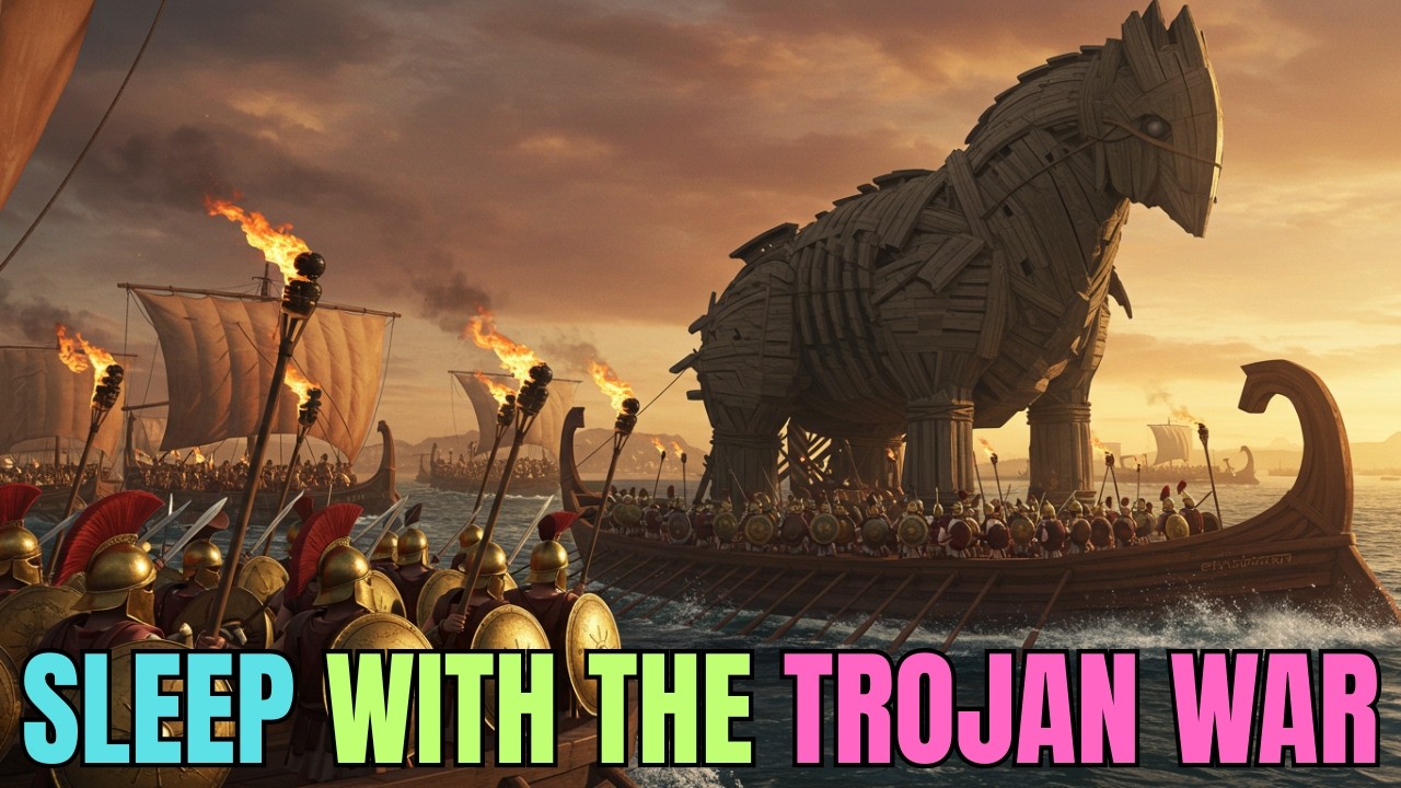 THE COMPLETE HISTORY OF THE TROJAN WAR — With Rain Sounds to Sleep
