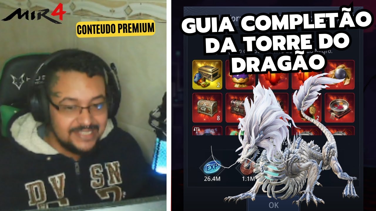 MIR4 TORRE DO DRAGÃO GUIA COMPLETO