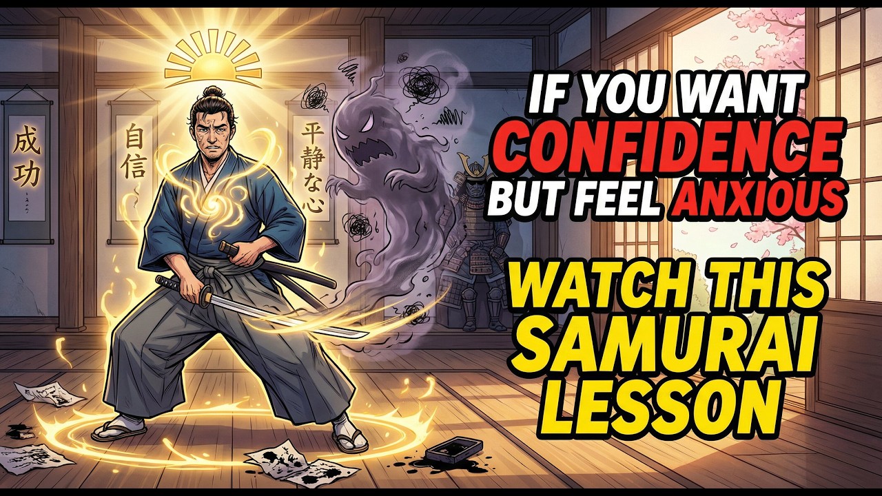 If You Want Confidence but Feel Anxious, Watch This Samurai Lesson