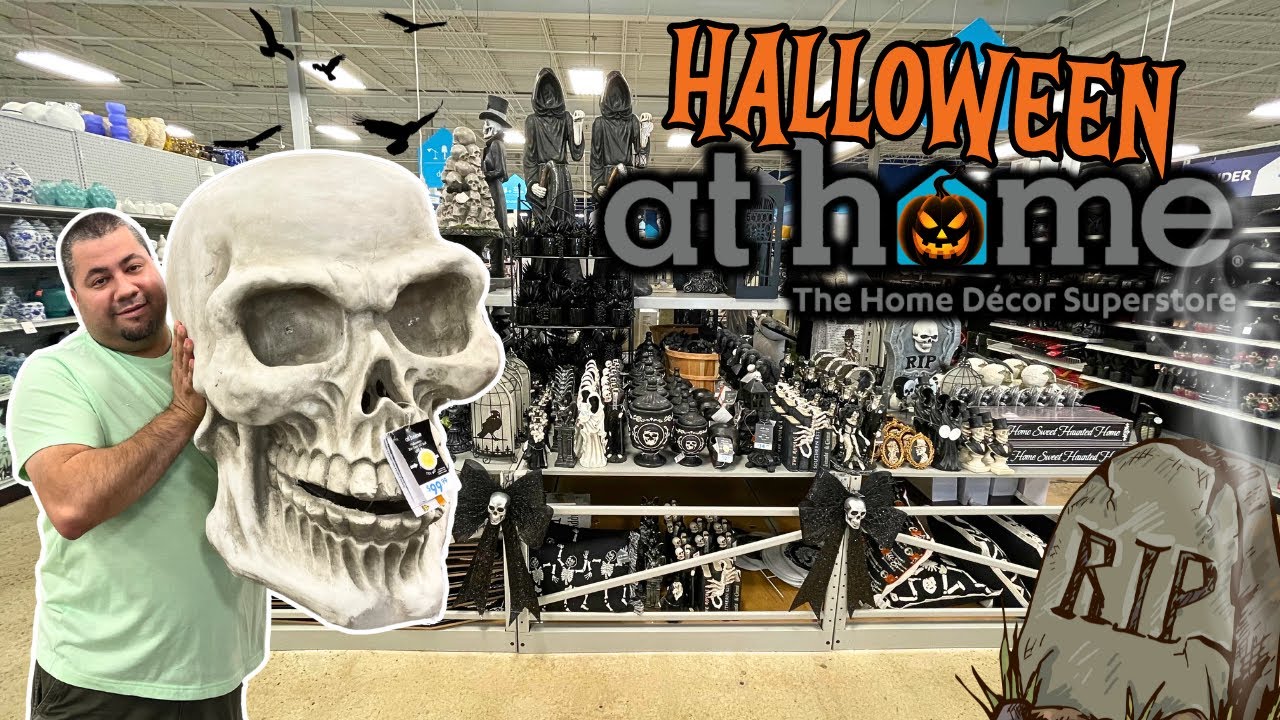 AT HOME HALLOWEEN DECOR | SHOP WITH ME 2024