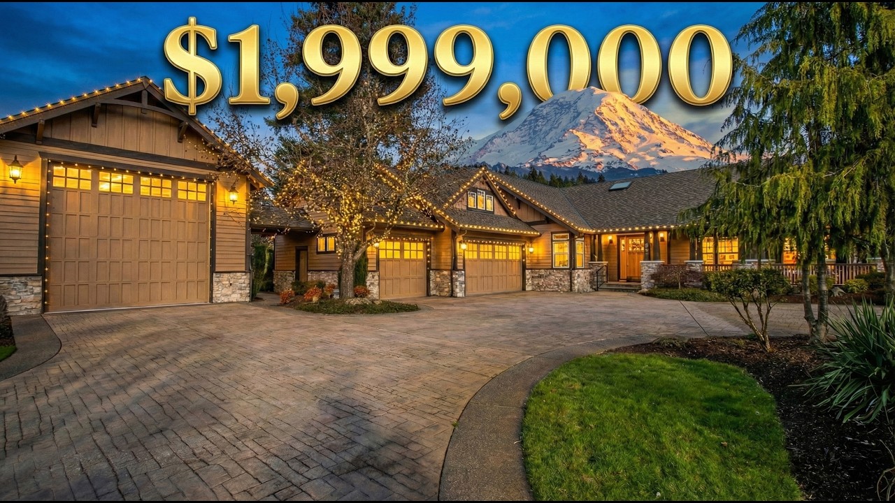 What $2,000,000 Gets You in Washington | Luxury Home Tour 2026