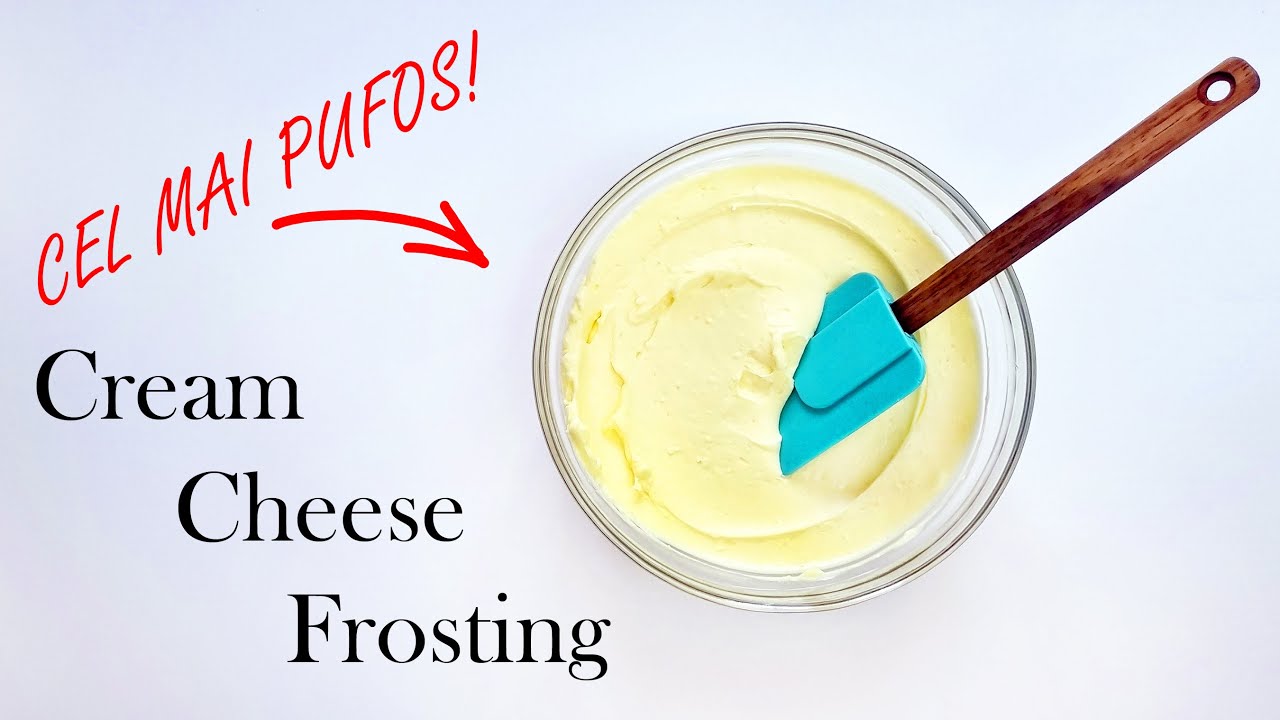 Cream cheese - Crema de unt cu branza pentru TORTURI | Robert Eisler