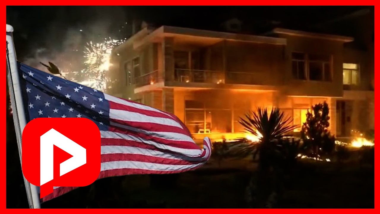 Protestuesit e dogjën/ Vila e Enver Hoxhës e mbushur me amerikanë; a do reagojë SHBA?