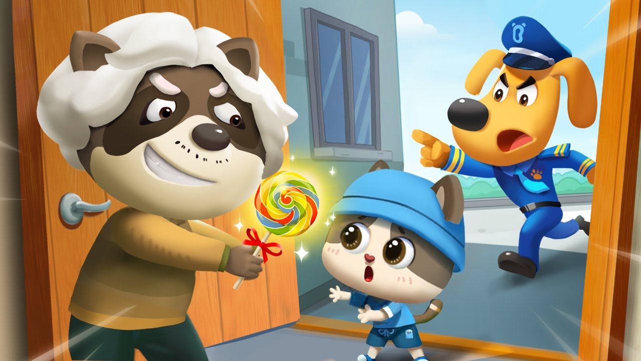 Jangan Percaya Orang Asing | Pengetahuan Keamanan Anak | Kartun Anak-anak | Kepala Polisi Labrador
