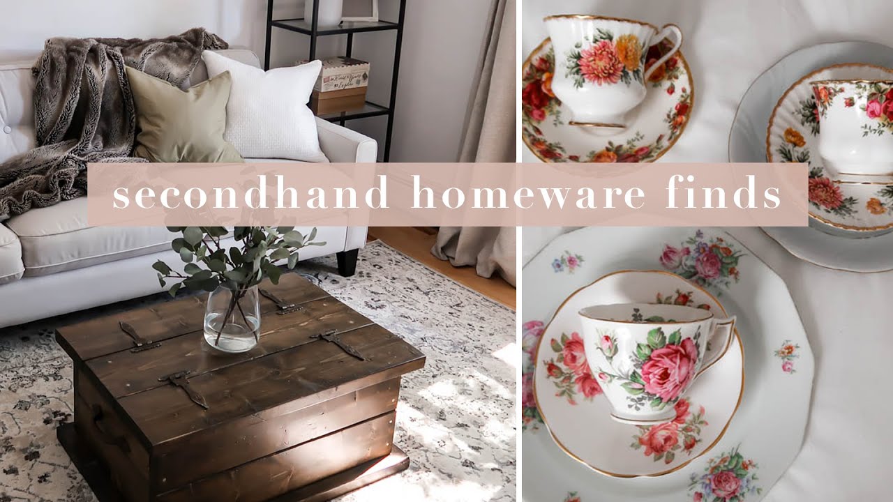 Thrifted Homeware Haul | My Favourite Secondhand Home Decor Collective Haul | by Erin Elizabeth