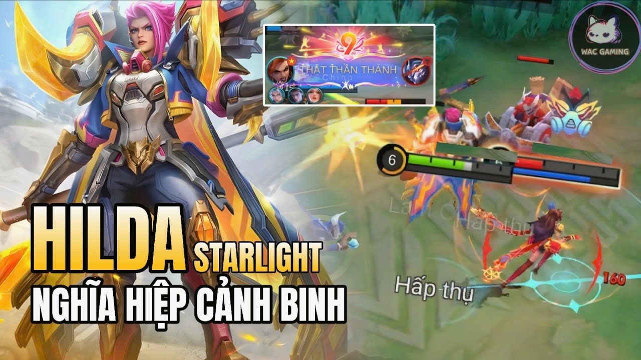 HILDA MLBB MÙA 39 | NGHĨA HIỆP CẢNH BINH - KHÔNG NGỜ HILDA NGẦU TỚI VẬY!!