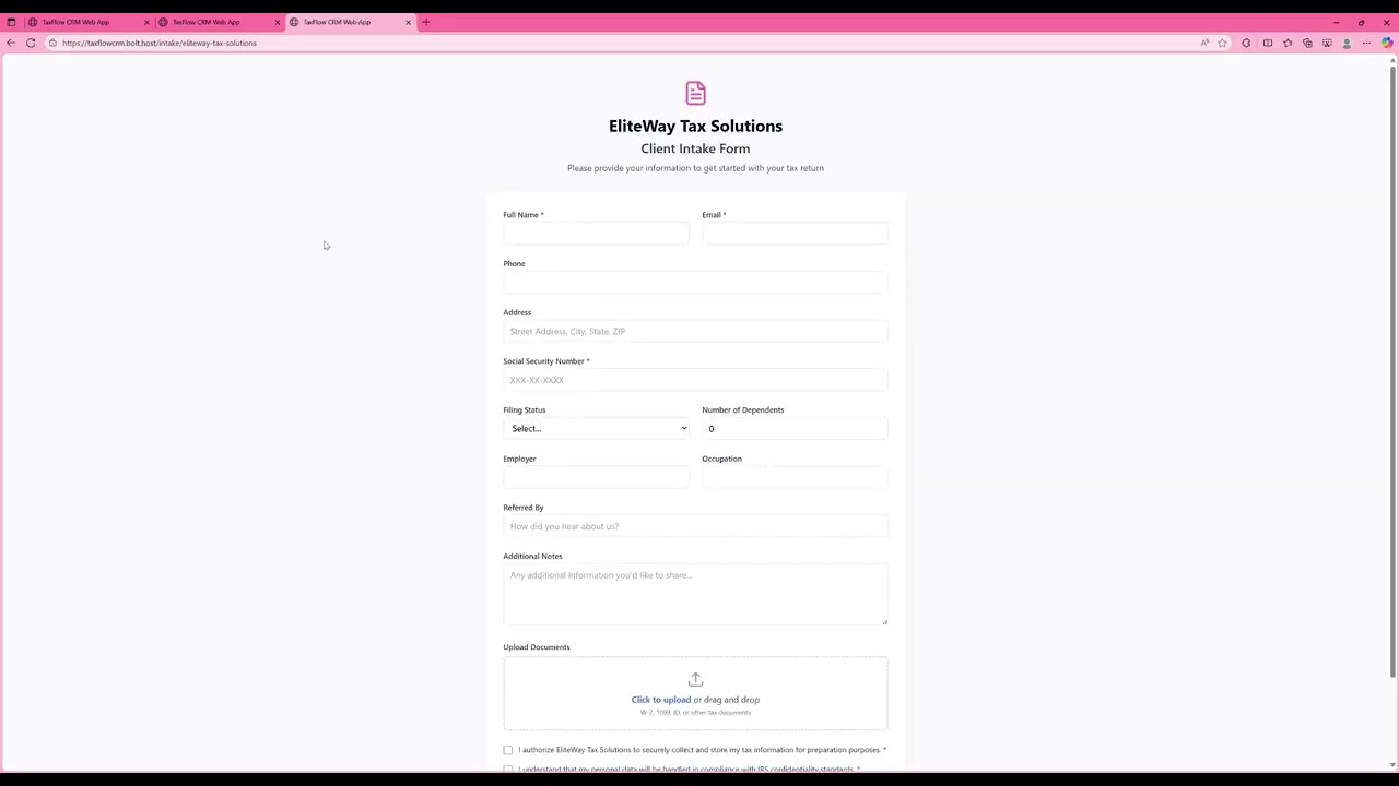 TaxFlow CRM DEMO | The #1 CRM System Built for Tax Preparers