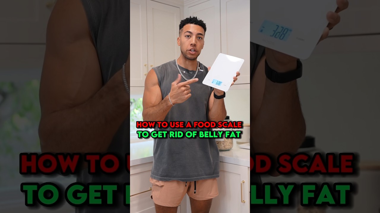 How To Use a Food Scale to Get Rid of Belly Fat🔥