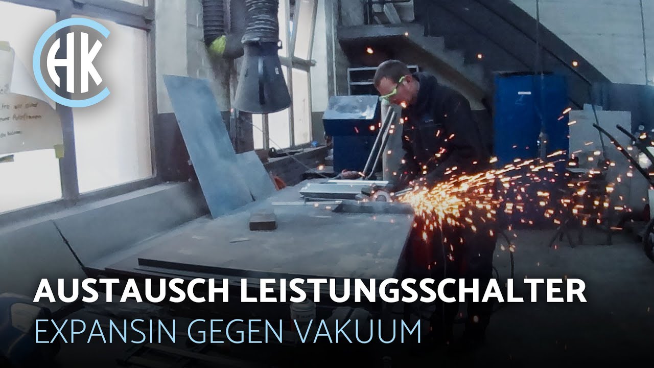 Austausch eines Leistungsschalters; Expansin gegen Vakuum | Schalterwartung | KOOPMANN Gruppe