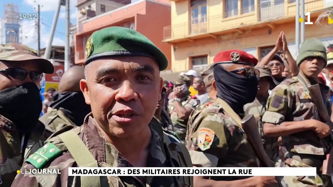 Madagascar : Des militaires rejoignent la rue