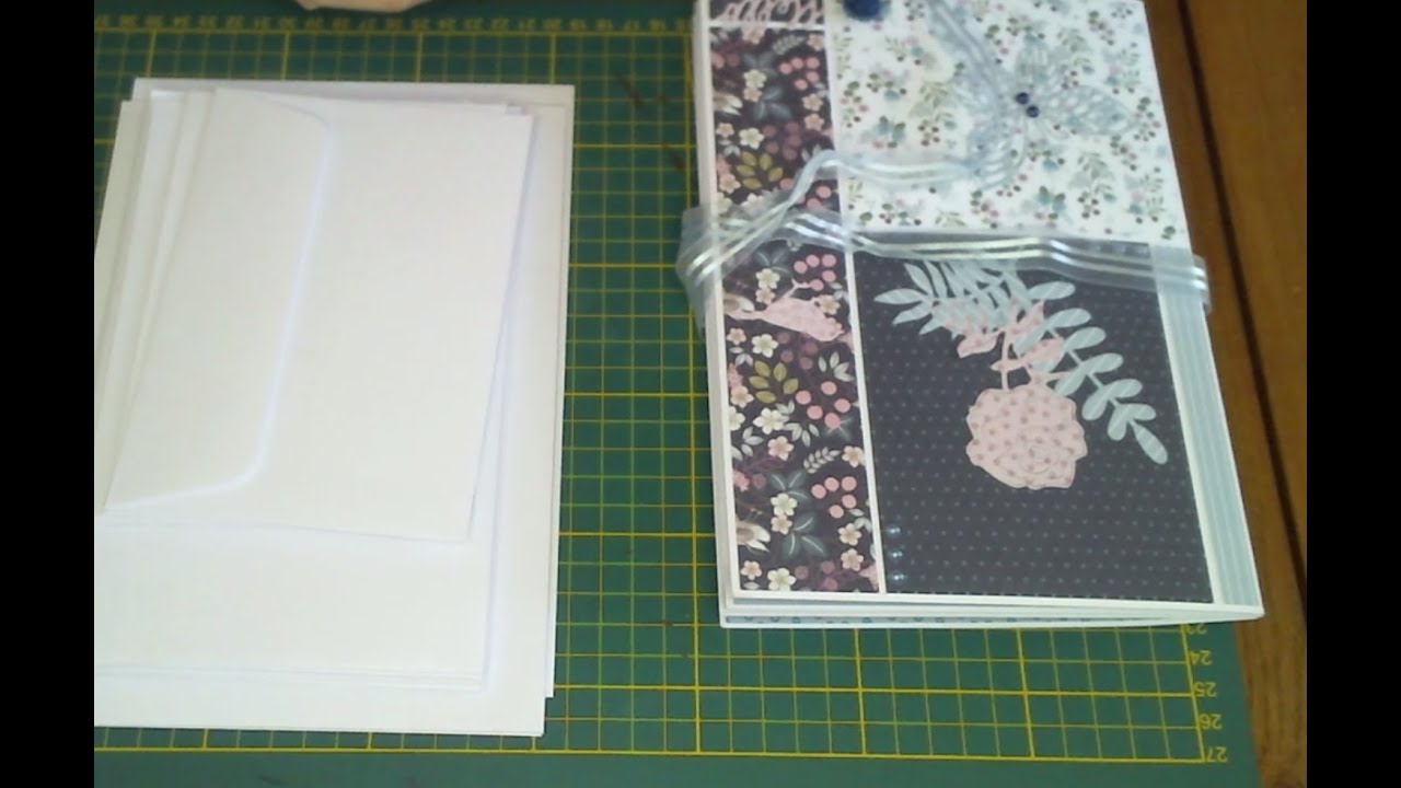 TUTO: Album super facile avec différentes tailles d'enveloppes