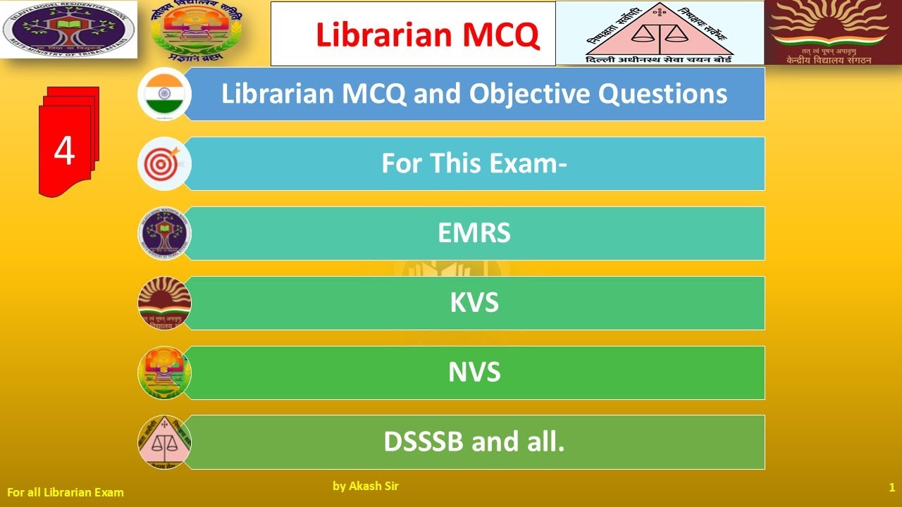 #mcq librarian  4