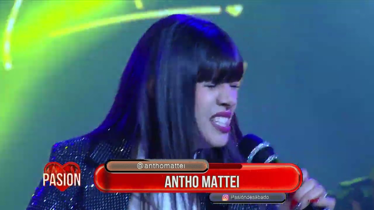 Antho Mattei en vivo en Pasión de Sábado 23 08 2025 Parte 1