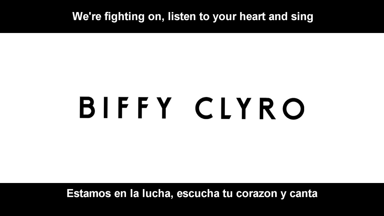 Biffy Clyro - Victory over the sun [ Lyrics - Sub. ]