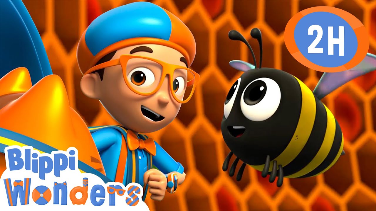 Honey | Blippi Wonders | Preschool Learning | Moonbug Tiny TV