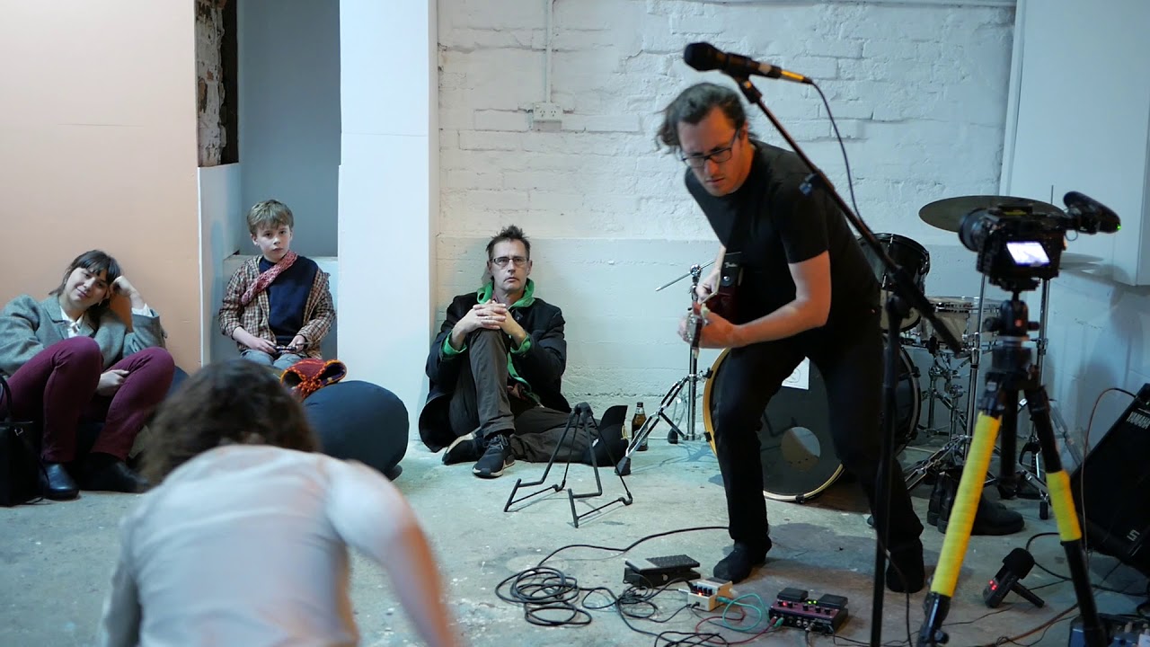 Josh Santospirito and Sara Wright, live at Visual Bulk, Hobart, 14.4.2018