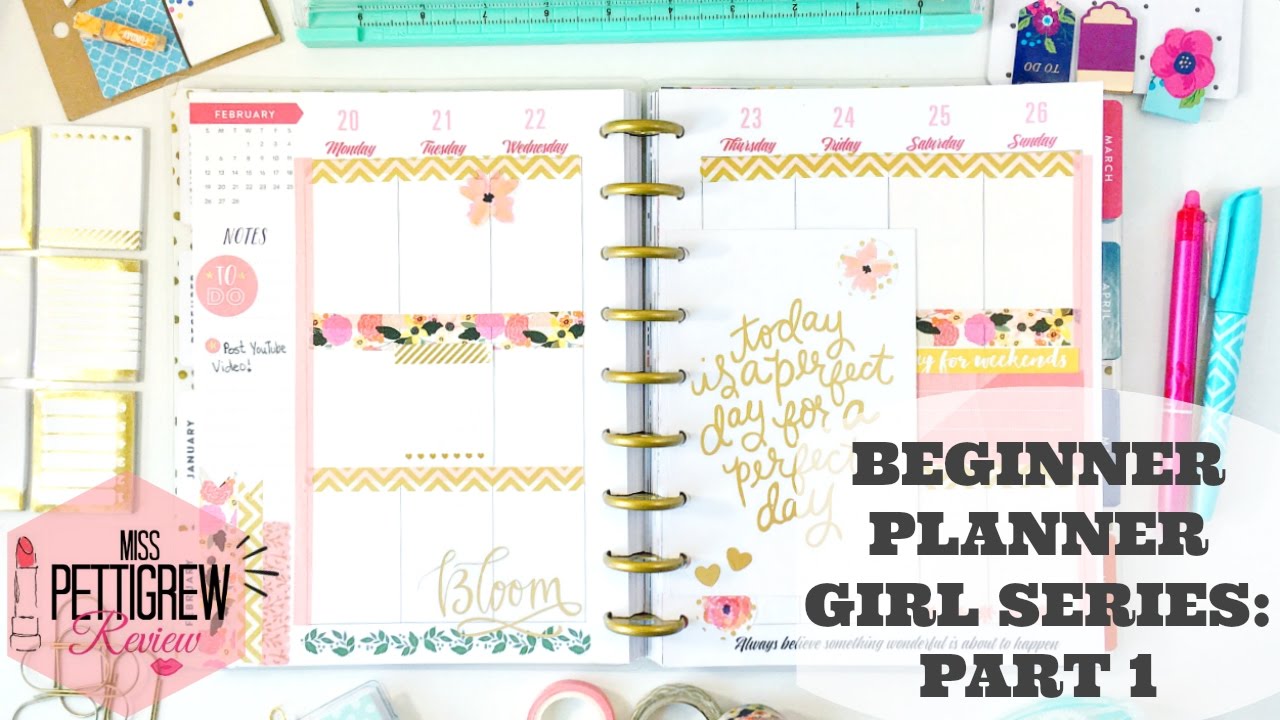 Happy Planner 101: Planner Decoration Tutorial 365 Happy Planner by MAMBI