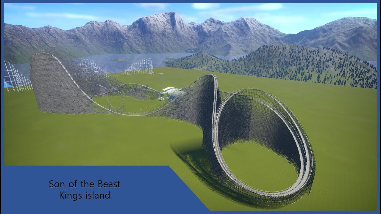 [Planet Coaster] Son of the Beast (Kings island)