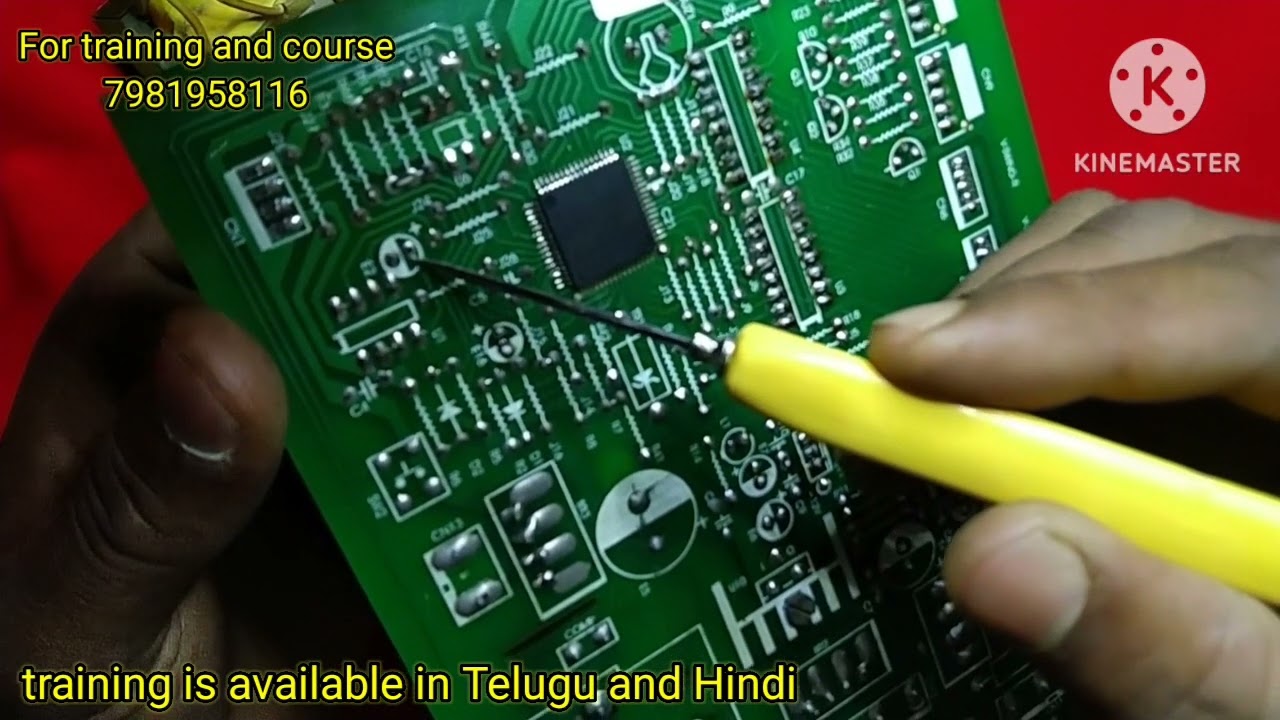 Hitachi ac pcb repair