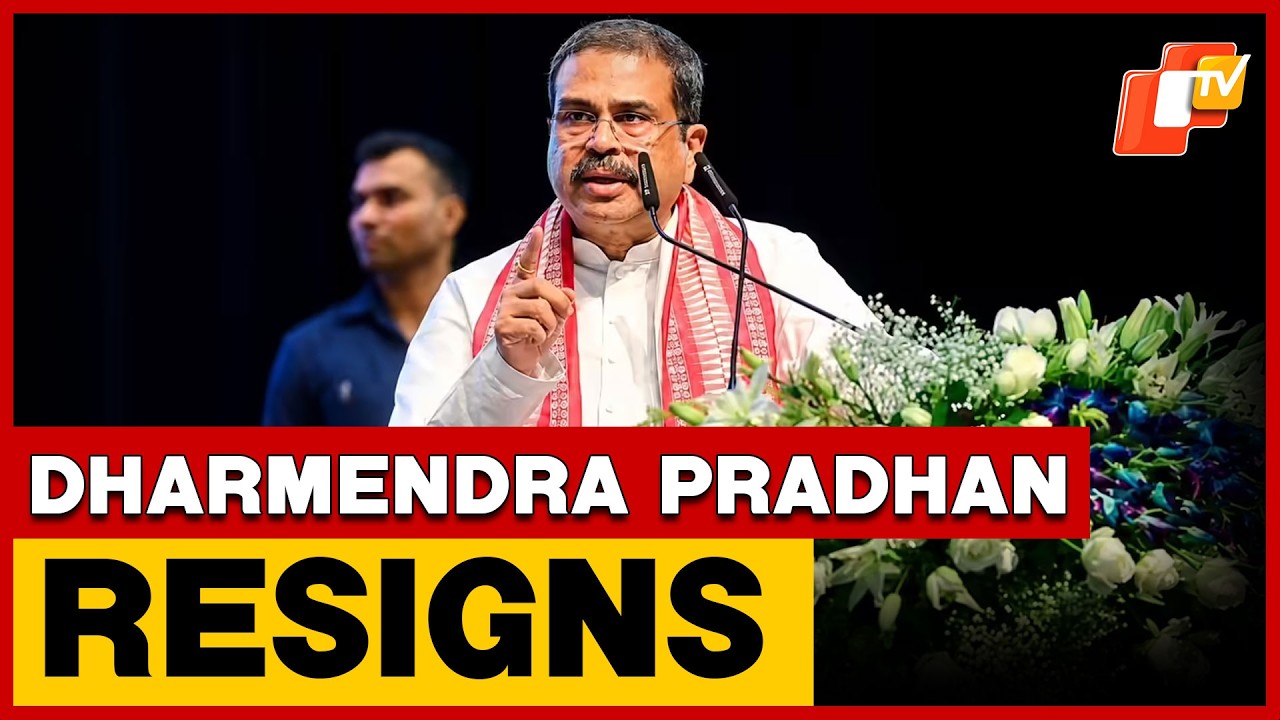 🔴LIVE | Union Education Minister Dharmendra Pradhan Resigns | OTV