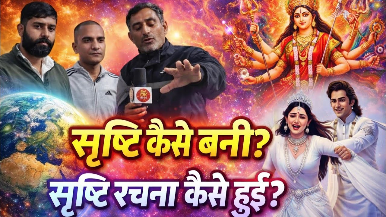 सृष्टि रचना कैसे हुई और कब हुई देखिए? जरा ध्यान से।