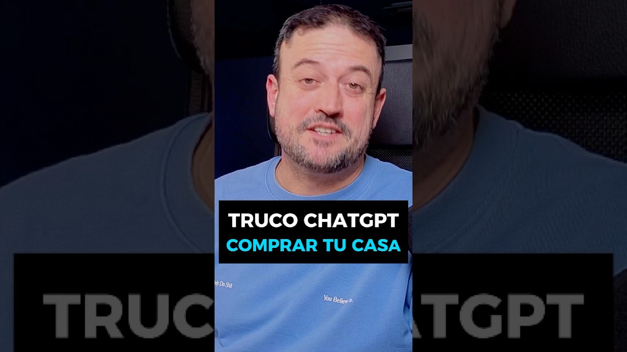 TRUCO CHATGPT compra tu casa #ia #ai #inteligenciaartificial #bigdata #bilbao #inmobiliaria