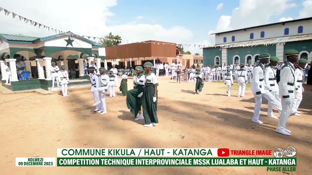 🔴 COMMUNE KIKULA : PARADE MSSK KIMIA OYO BOZALI KOLUKA A LA COMPÉTITION TECHNIQUE DU 9 DEC A KOLWEZI