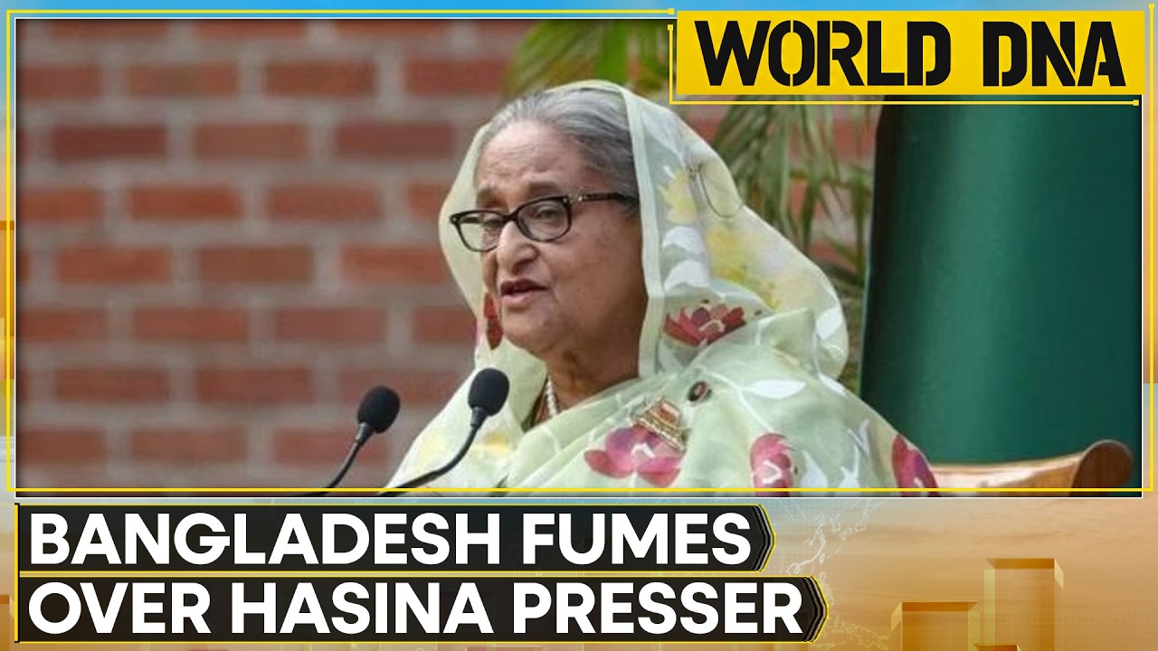 Sheikh Hasina's First Media Address In Two Years Sparks Dhak Outrage | WION World DNa