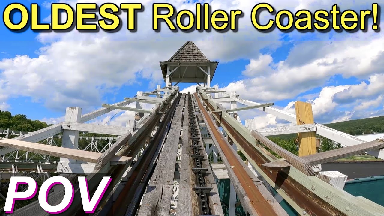 Leap the Dips at Lakemont Park Front Row POV - The Oldest Roller Coaster in the WORLD!